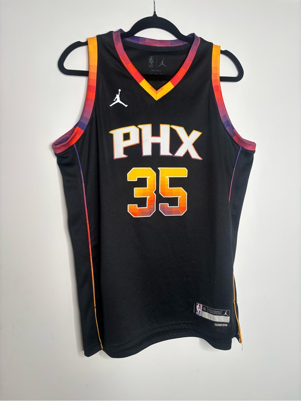 Phoenix Suns Black Kevin Durant #35 Basketball Jersey